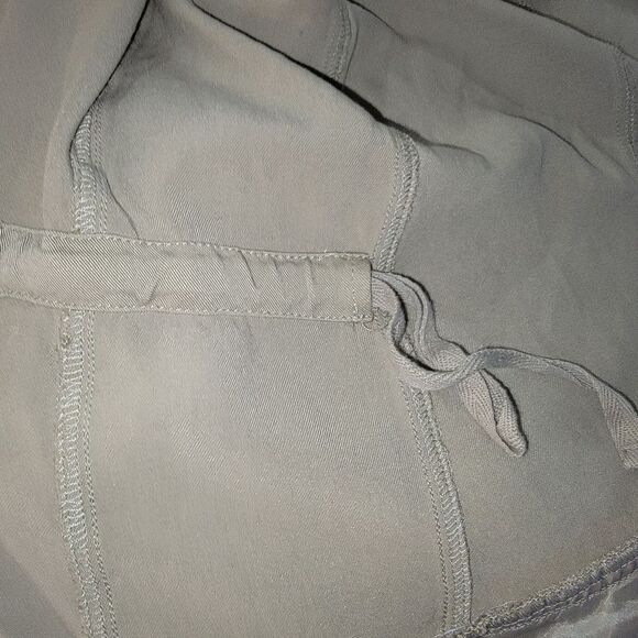 Torrid Drape Front Silver Sage Hooded Anorak Jacket Size 2 2x - Picture 7 of 8